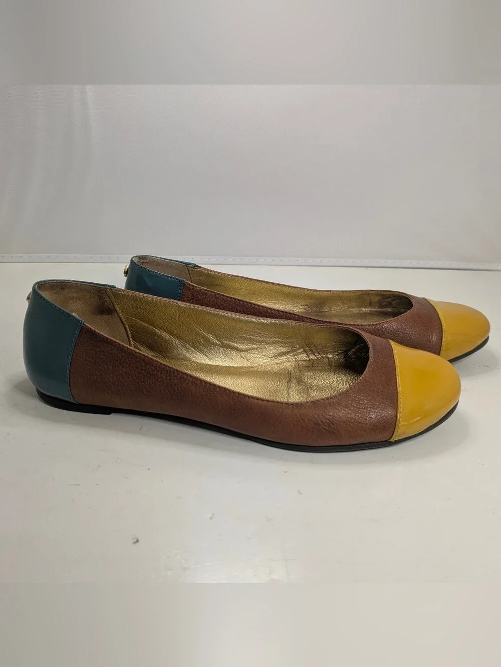 Kate Spade Ballet Flat Maya Color Block Size 7